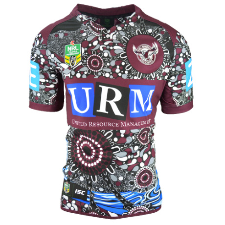 Camiseta de Manly Sea Eagles Rugby 2017 Indigenous